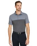 Spyder ski apparel  Spyder S18023 Spyre Flex Colorblock Polo in Polar frost/ black frost