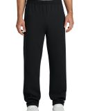 974 Jerzees Adult NuBlend® 50/50 Open-Bottom Swea in Black