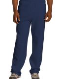 974 Jerzees Adult NuBlend® 50/50 Open-Bottom Swea in J. navy