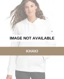 Nike NKFD9889  Women's Club Fleece Sleeve Swoosh P Khaki