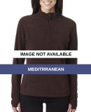  4608 Storm Creek Ladies' Microfleece Quarter-Zip  meditrranean