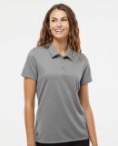 Adidas Golf Clothing A581 Women's Micro Pique Polo in Grey three