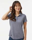 Adidas Golf Clothing A592 Women's Space Dyed Polo in Collegiate navy melange