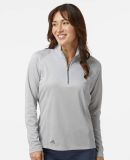 Adidas Golf Clothing A594 Women's Space Dyed Quart in Grey one heather