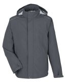 Core 365 CE712 Men's Barrier Rain Jacket in Carbon