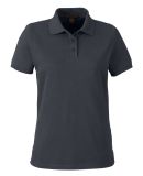 Harriton M205W Women's Valiant Cotton Snag Protect in Dark charcoal