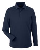 Harriton M208L Men's Charge Snag and Soil Protect  in Dark navy