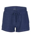 Boxercraft BW6506 Women's Ribbed Knit Shorts in Navy