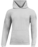 A4 Apparel A4N3528 Unisex Softek Long-Sleeve Hoode in Silver