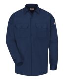 Bulwark SLW2 Men's Work Shirt - EXCEL FR® ComforT in Navy