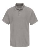 Bulwark SMP8 Men's Classic Short Sleeve Polo - Coo in Grey