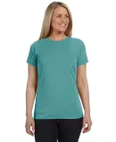 4200 Comfort Colors - Ladies' Ringspun Short Sleev Seafoam