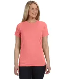 4200 Comfort Colors - Ladies' Ringspun Short Sleev Neon Red Orange