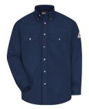 Bulwark SLU2T Men's Tall Dress Uniform Shirt - Exc in Navy