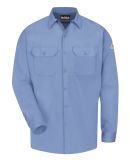 Bulwark SLW2T Men's Tall Work Shirt - EXCEL FR® C in Light blue