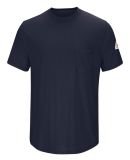 Bulwark SMT6T Men's Tall Short Sleeve Lightweight  in Navy