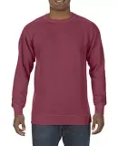 Comfort Colors 1566 Pigment-Dyed Crewneck Sweatshi Brick