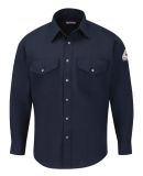 Bulwark SNS2 Men's Snap-Front Uniform Shirt - Nome in Navy