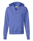 1595 Comfort Colors - Pigment-Dyed Ladies' Frayed  Flo Blue