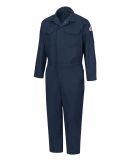 Bulwark CED2T Men's Tall Flame Resistant Coveralls in Navy