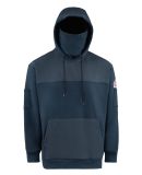Bulwark SMM4 Men's Flame Resistant Fleece Hooded S in Navy