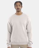 S600 Champion Logo Double Dry Crewneck Pullover sw in Body blush