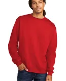 S600 Champion Logo Double Dry Crewneck Pullover sw Scarlet