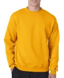 S600 Champion Logo Double Dry Crewneck Pullover sw Gold