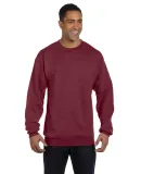 S600 Champion Logo Double Dry Crewneck Pullover sw Maroon Heather