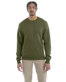 S600 Champion Logo Double Dry Crewneck Pullover sw Fresh Olive