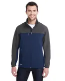 5350 DRI DUCK - Motion Soft Shell Jacket in Deep blue/ charcoal