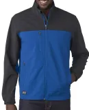 5350 DRI DUCK - Motion Soft Shell Jacket in Tech blue/ charcoal