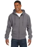 7033 DRI DUCK - Heavyweight Power Fleece Jacket wi Dark Oxford