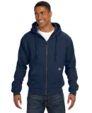 7033 DRI DUCK - Heavyweight Power Fleece Jacket wi Navy