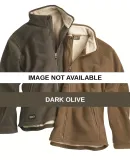 5315 DRI DUCK - Force Flex Fleece Jacket Dark Olive