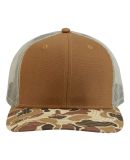 DRI DUCK 3091 Ridge Trucker Cap in Saddle/ duck camo