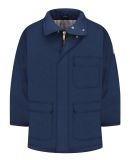 Bulwark JLP8T Men's Tall Deluxe Parka - EXCEL FR® in Navy