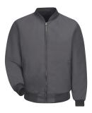 Red Kap JT38 Men's Solid Team Jacket in Charcoal