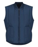 Red Kap VT22 Men's Quilted Vest in Navy
