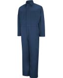 Red Kap CT10L Men's Tall Twill Action Back Coveral in Navy