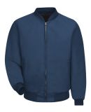 Red Kap JT38XL Men's Extra Tall Solid Team Jacket in Navy