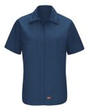 Red Kap SX21 Women's Mimix Work Shirt in Navy