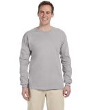 4930 Fruit of the Loom® Heavy Cotton HD Long Slee Silver