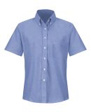 Red Kap SR61 Women's Executive Oxford Dress Shirt in Light blue