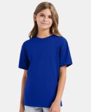 Hanes 498Y Youth Perfect-T T-Shirt in Deep royal