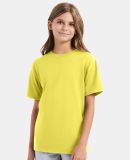 Hanes 498Y Youth Perfect-T T-Shirt in Yellow