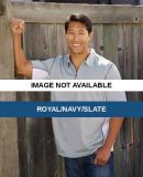 M1003 Alo™ Zip Placket Polo royal/navy/slate
