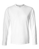 M3021 All Sport Long Sleeve Edge Tee White/ Grey