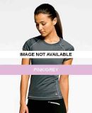 W1002 Alo™ Short Sleeve Tee pink/grey