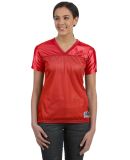 250 Augusta Sportswear Ladies’ Junior Fit Replic in Red